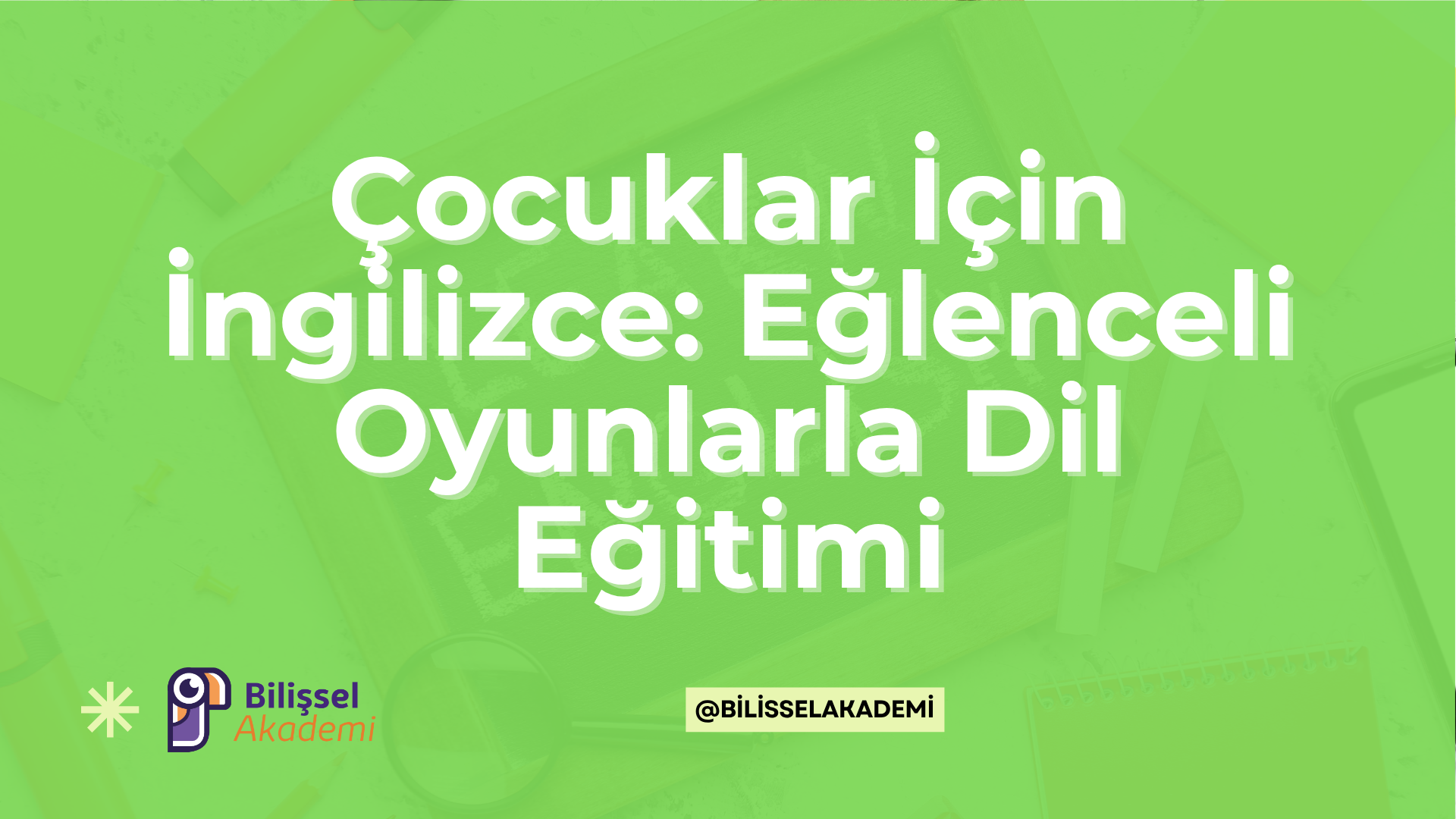 Keçiören Çocuk İngilizcesi program görseli