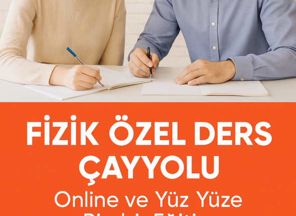 fizik özel ders çayyolu
